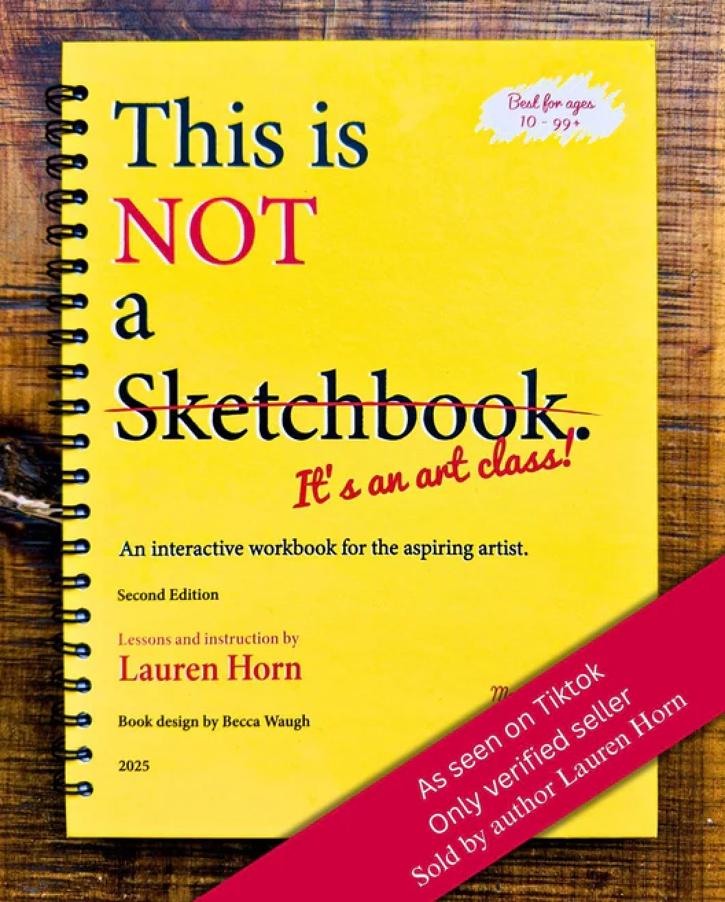This is Not a Sketchbook, It's an Art Class by Lauren Horn