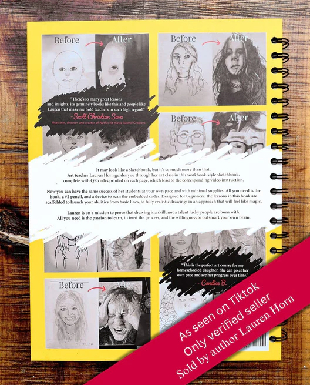 This is Not a Sketchbook, It's an Art Class by Lauren Horn